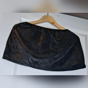 Coquette Gorgeous Brocade Mini Skirt Made in Canada (M/L)